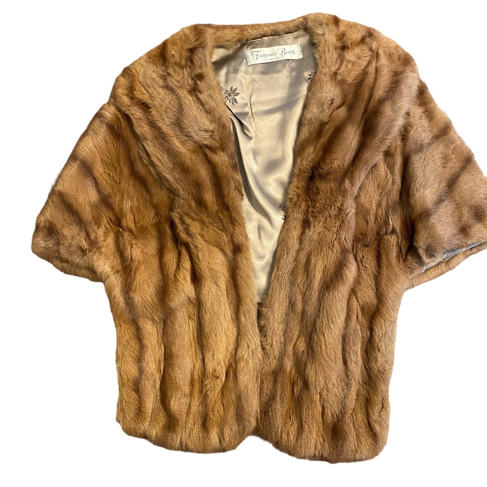 Vintage Mink Shawl Famous-Barr Fur Salon
